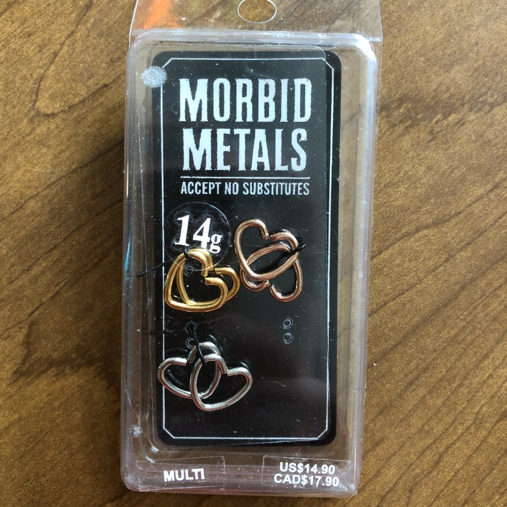 Daith Heart earrings